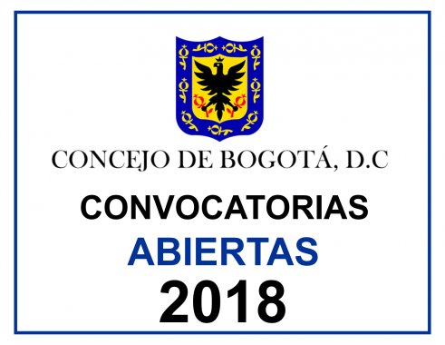 <p>Convocatorias Abiertas 2018</p>