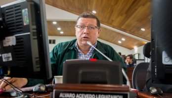 Concejal Álvaro Acevedo denuncia falta de acciones por parte de la empresa de Acueducto y Alcantarillado de Bogotá