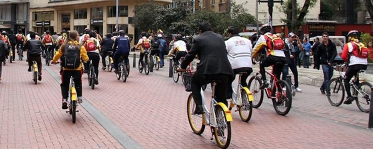 <p>Así está el Sistema Público de Bicicleta en Bogotá</p>