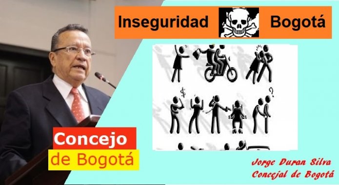 <p>Delincuencia en Bogotá ¿La Inseguridad Aumenta, Disminuye o se mantiene estable?</p>