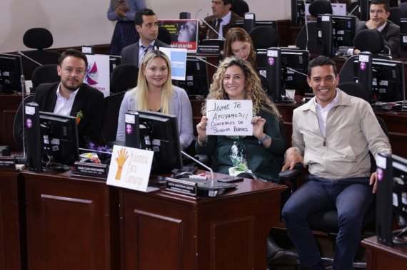 <p>Inicio de actividades en el Concejo de Bogotá</p>