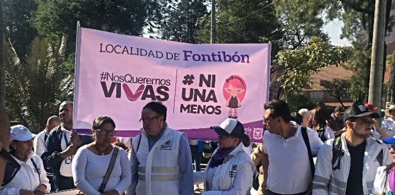 <p>No más Feminicidios en Bogotá</p>