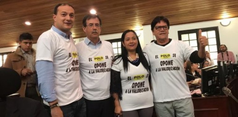<p>Concejales del POLO demandan el cobro de valorización de Peñalosa</p>