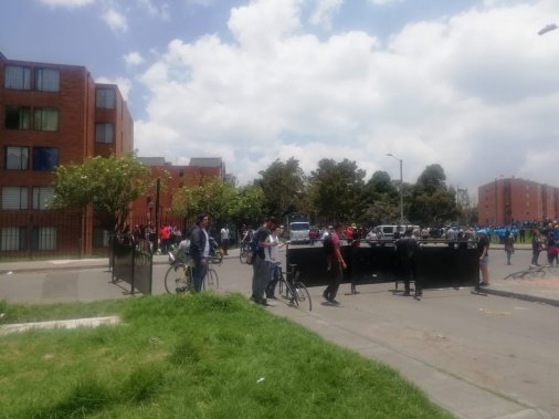 <p>Concejal Xinia Navarro rechaza el uso de la fuerza por parte del ESMAD en Ciudadela Colsubsidio</p>