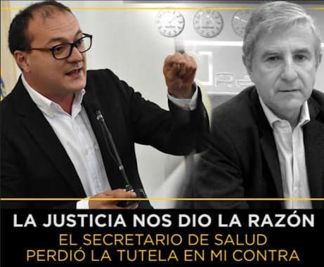 <p>Ganó la libertad de expresión: fallido el intento del Secretario de Salud por silenciar al concejal Manuel Sarmiento</p>