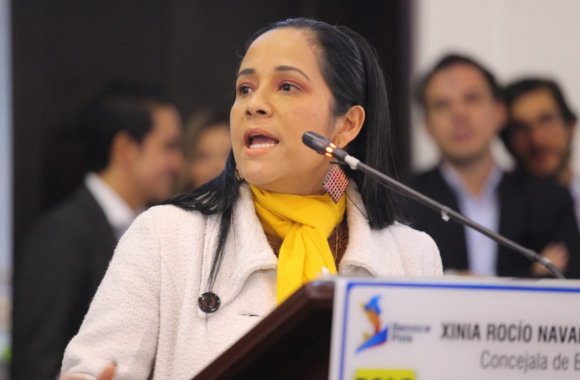 <p>Xinia Navarro, una mujer frentera que lucha por las clases populares</p>