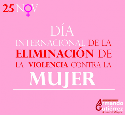 <p>Día Internacional Eliminación Violencia contra la Mujer</p>