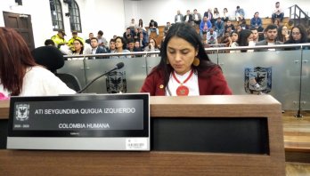 En la Plenaria del Concejo de Bogotá D.C. realizada el pasado lunes 13 de enero de 2020