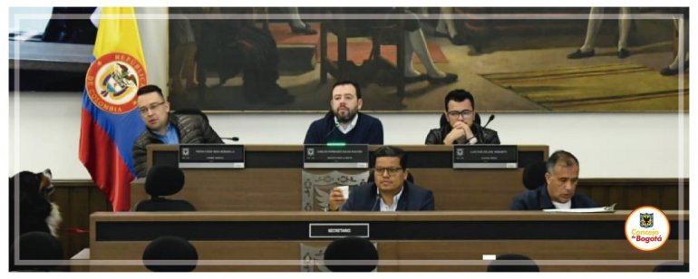 <p>Concejo de Bogotá aprueba en Plenaria, proposiciones para debates de control político</p>
