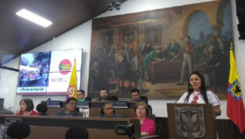 Concejala Ati Quigua exige garantías para el derecho a la protesta pacífica