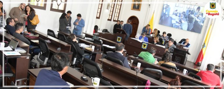 <p>Concejo de Bogotá ejerce debate de proyectos de acuerdo sobre el sistema Braille y bienestar animal</p>