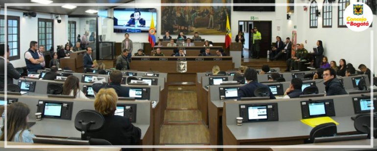 <p>Concejo de Bogotá ejerce control político sobre abusos de autoridad durante las movilizaciones en Bogotá y ESMAD</p>