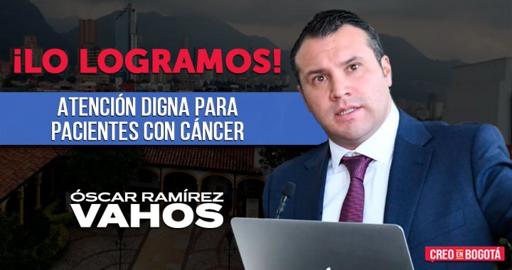 <p>Proyecto para la atención del cáncer fue aprobado en el Concejo de Bogotá</p>