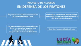 Proyecto de Acuerdo busca implementar Cruces a nivel en Bogotá