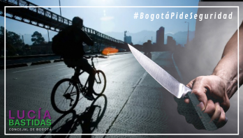 Seguridad en Bogotá preocupa y hurto de bicicletas no baja