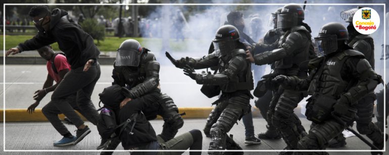 <p>Concejo de Bogotá debate sobre los hechos violentos presentados el 9 y 10 de septiembre en la ciudad</p>