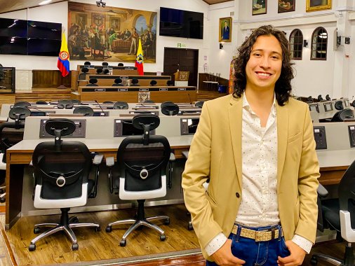 <p>Comisión de Gobierno se enfocará en solucionar los problemas sociales y de seguridad de Bogotá: Presidente Julián R. Sastoque</p>