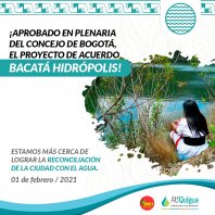 Bacatá Hidrópolis, la reconciliación con el agua en Bogotá