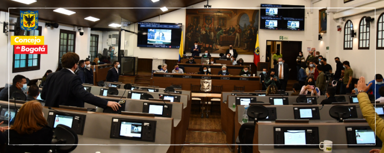 <p>Aplazada votación de ponencias  al proyecto del POT “Bogotá Reverdece 2022 – 2035”</p>
