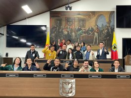 Se instaló la Bancada por la Ciudadanía Juvenil liderada por el Concejal Julián Rodríguez Sastoque