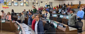 Clausura de Sesiones Extraordinarias en el Concejo de Bogotá