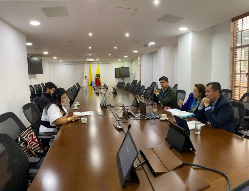 <p>En reunión con la Personería de Bogotá se logran unos acuerdos para la progresividad de los derechos a la diversidad étnica en Bogot</p>