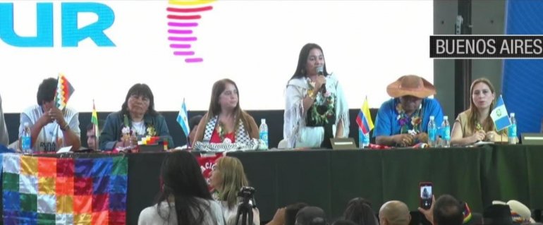 <p>La Concejala Ati Quigua participó como invitada en la asamblea Plurinacional RUNASUR 2022</p>
