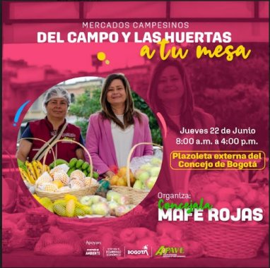<p>Mercados Campesinos regresan al Concejo de Bogotá</p>