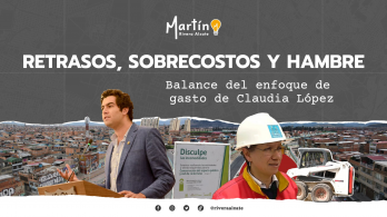 “Claudia López miente cuando dice que las obras de infraestructura en Bogotá van bien. Hay retrasos y sobrecostos alarmantes”, Concejal Martín Rivera Alzate