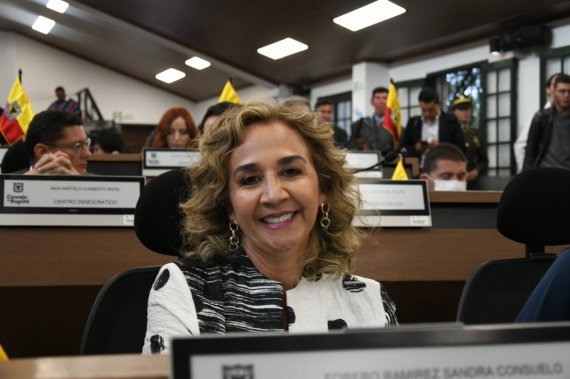 <p>Concejal Sandra Forero fue elegida presidenta de la Comisión Primera Permanente del Plan De Desarrollo y Ordenamiento Territorial</p>