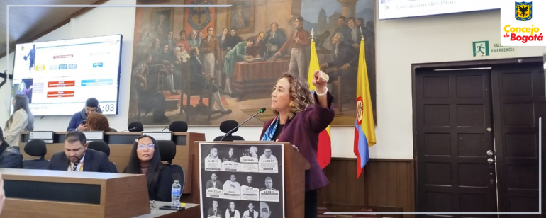 <p>Concejales del centro democrático piden mejorar la seguridad en Bogotá</p>