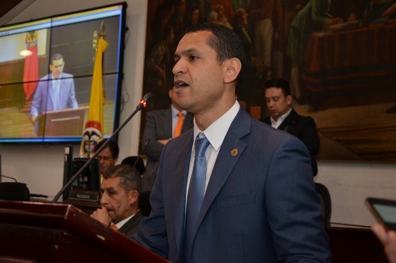 <p>Daniel Palacios Martínez, nuevo Presidente del Concejo de Bogotá.</p>