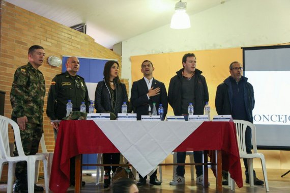 <p>Presidente del Concejo de Bogotá adelanta Primera Alianza por la Seguridad en Bogotá</p>