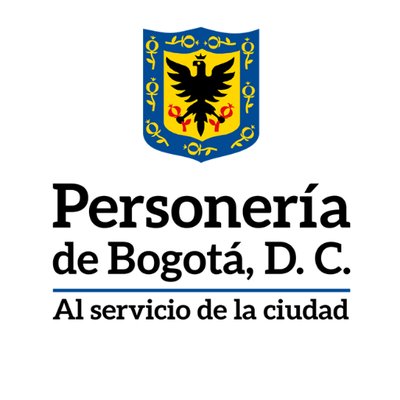 Logo con enlace que re direcciona a la página de la personería de Bogotá