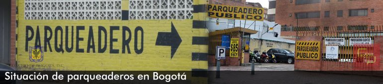 <p>Situación de parqueaderos en Bogotá</p>