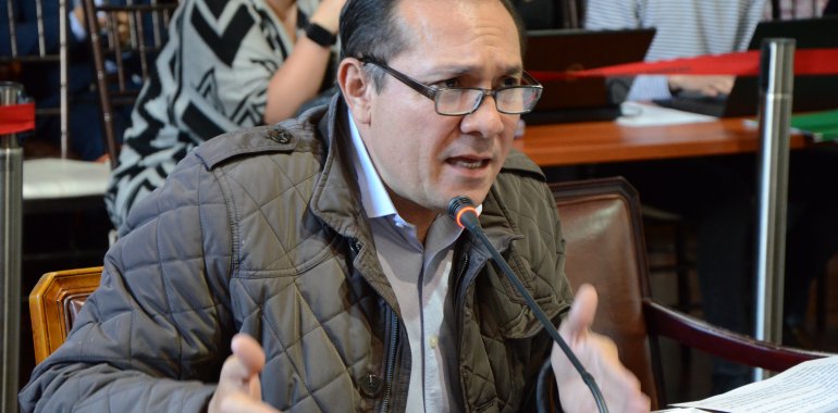 <p>En el marco de la conmemoración del Día sin carro, Sanguino exige Plan de seguridad para los bici usuarios </p>