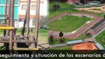 Parques vecinales y de bolsillo, seguimiento y situación de los escenarios deportivos y culturales en Bogotá