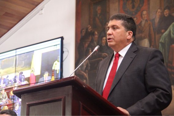 <p>Concejal Armando Gutiérrez, nuevo presidente del Concejo de Bogotá</p>