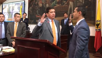 Daniel Palacios Martínez, nuevo Presidente del Concejo de Bogotá.