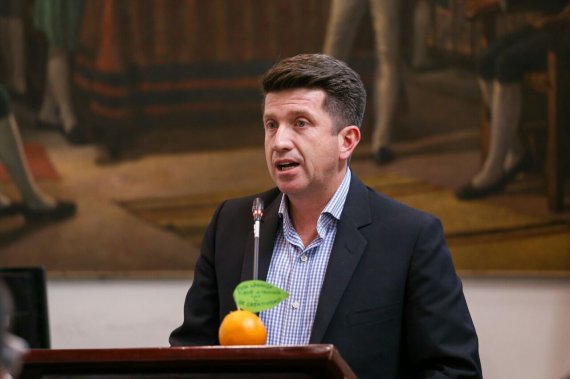 <p>Bogotá ahora será naranja</p>