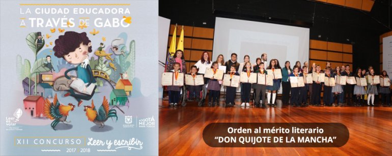 Imagen informativa de la Orden Civil al Mérito Literario DON QUIJOTE DE LA MANCHA