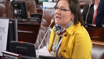 Le apuesto a una Bogotá productiva 24 horas, que mejore la calidad de vida de los ciudadanos y nos acerque a ser un referente de competitividad en la región: Angela Garzón Le apuesto a una Bogotá productiva 24 horas, que mejore la calidad de vida de los ciudadanos y nos acerque a ser un referente de competitividad en la región: Angela Garzón