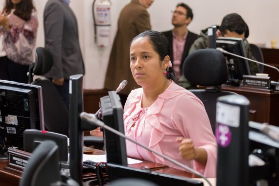 <p>Evidentes irregularidades en Transmilenio por la Séptima</p>