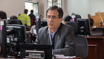 Atendida solicitud del concejal Celio Nieves Herrera para intervención de cicloruta Av. Boyacá