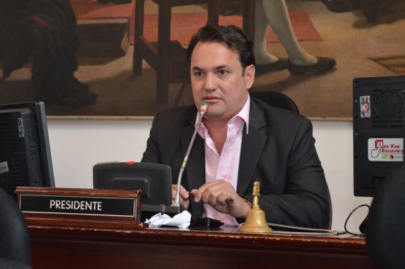 <p>Concejal Acosta rechazó sabotaje a foro de Transmilenio por la séptima</p>