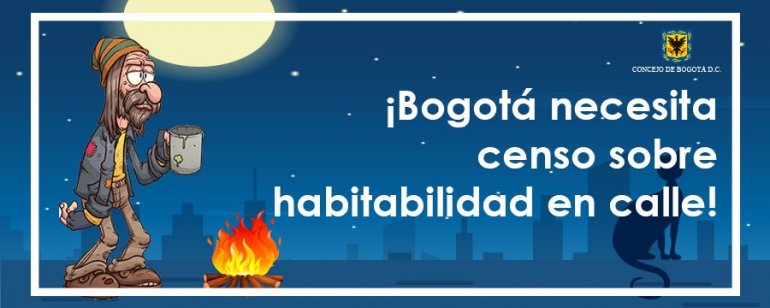 <p>Concejales de Bogotá insisten en la necesidad de realizar un nuevo censo de habitantes de calle en la ciudad</p>