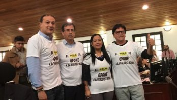 Concejales del POLO demandan el cobro de valorización de Peñalosa