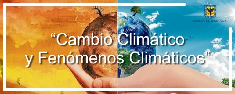 <p>Bogotá necesita fortalecer las medidas ambientales para contrarrestar los efectos del cambio climático</p>