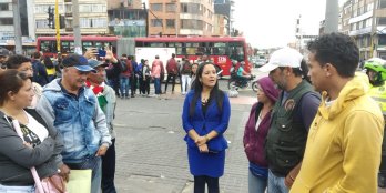 Drama social para vendedores informales de Chapinero Drama social para vendedores informales de Chapinero