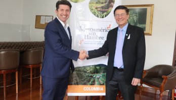 Bancada contra el hambre en Bogotá